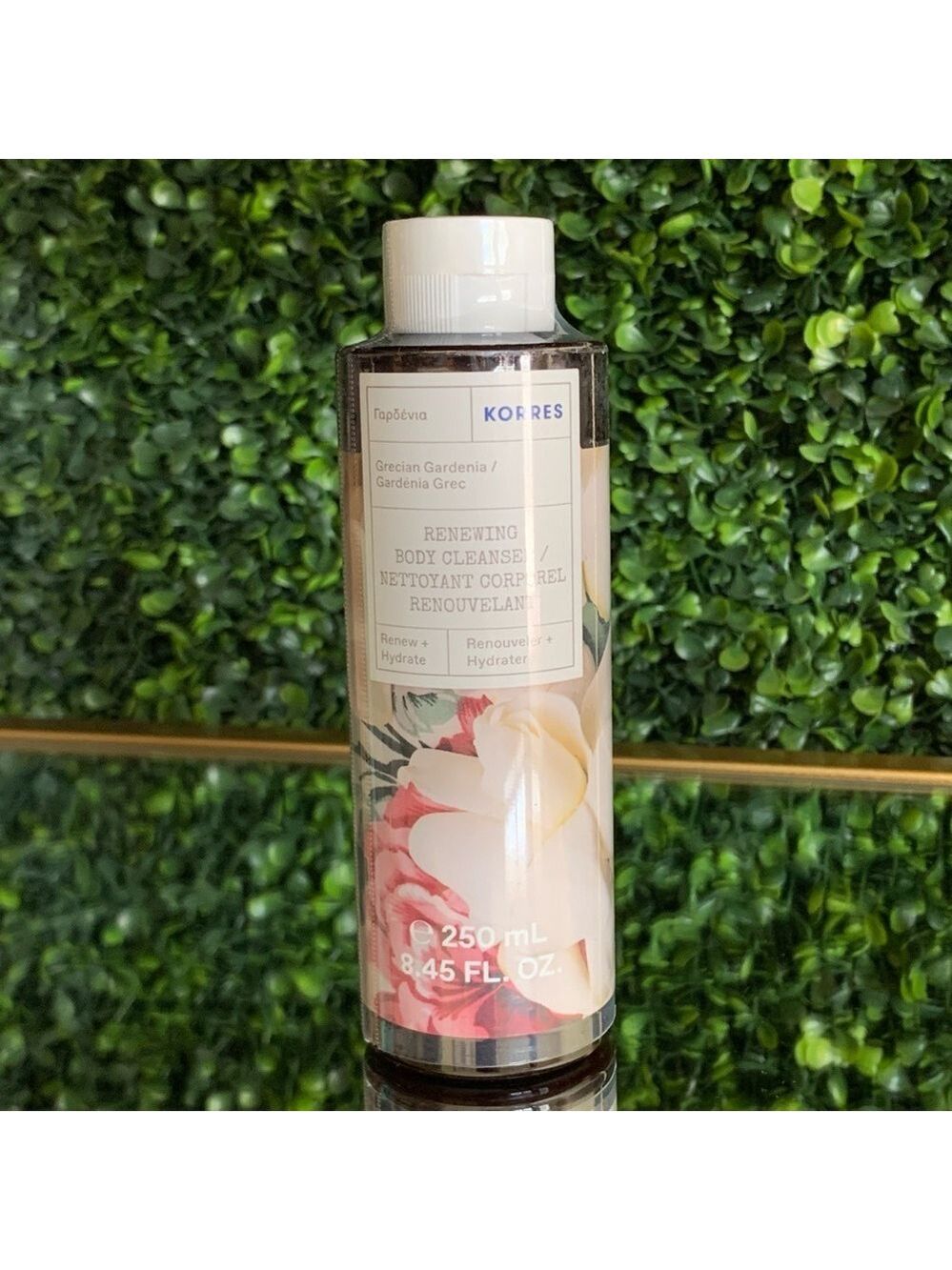 Korres GRECIAN GARDENIA Renewing Body Cleanser | NEW | Shower Gel Body Wash - Picture 1 of 11
